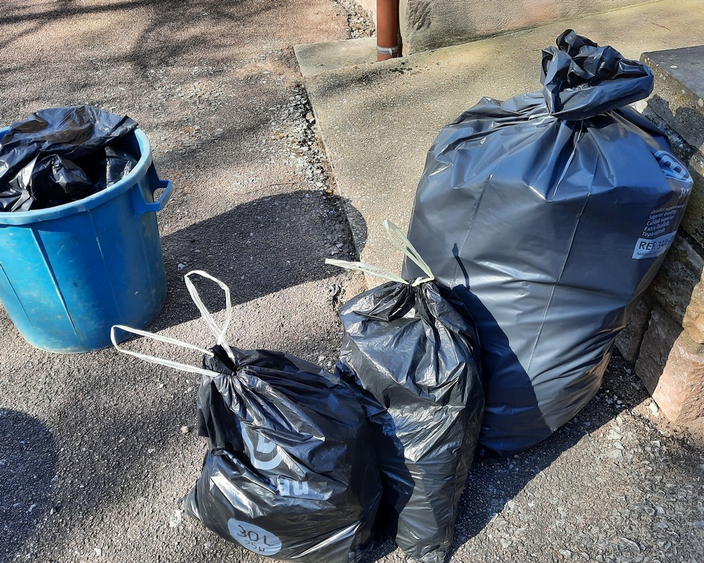 déchets récoltés