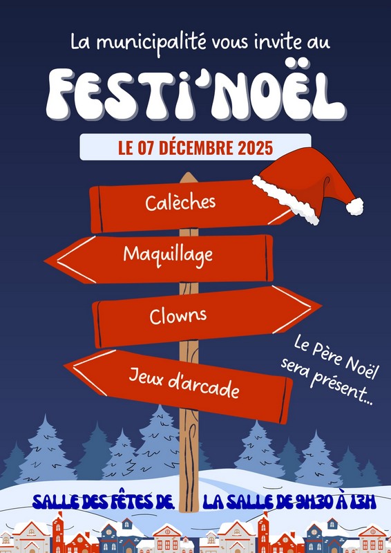 affiche Festi Noel La Salle 71
