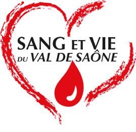 logo de l'association Sang et vie du val de saone